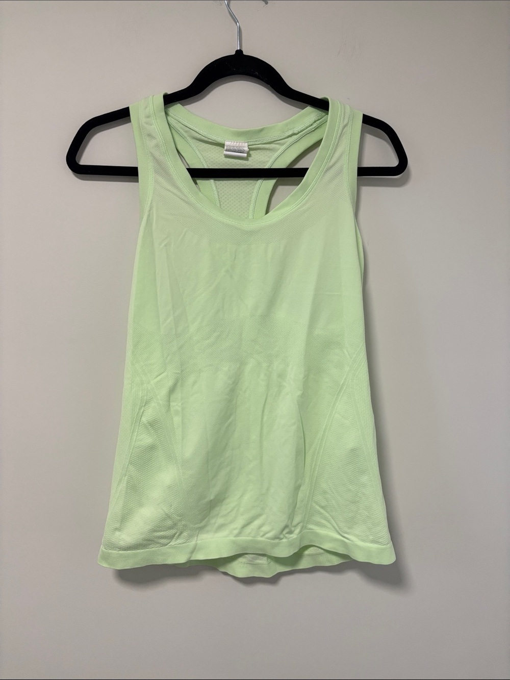 Athleta Lime Green Racerback Performance Tank - Picture 2 of 4